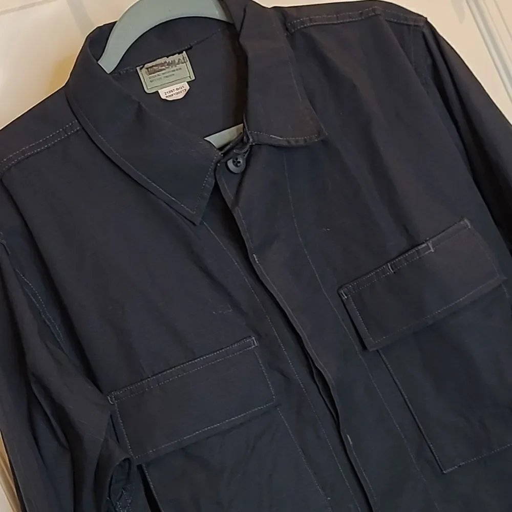 Doomsday Prepper Dark Gray Shirt Jacket - Picture 2 of 8